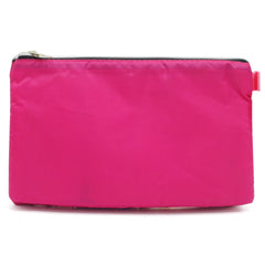 Pencil Pouch Four Zipper - Pink, Pencil Boxes & Stationery Sets, Chase Value, Chase Value
