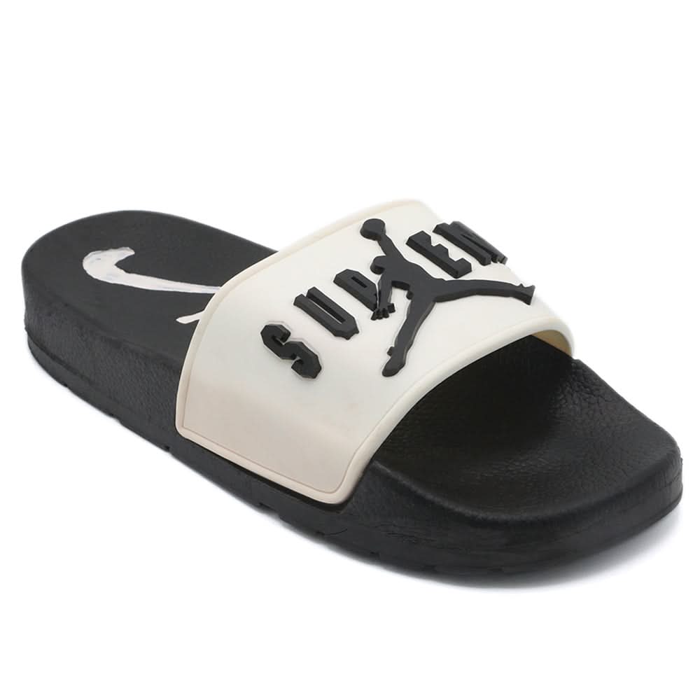 Men's Slider - White, Men's Slippers, Chase Value, Chase Value