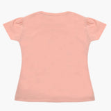 Girls Half Sleeves T-Shirt - Baby Pink, Girls T-Shirts, Chase Value, Chase Value