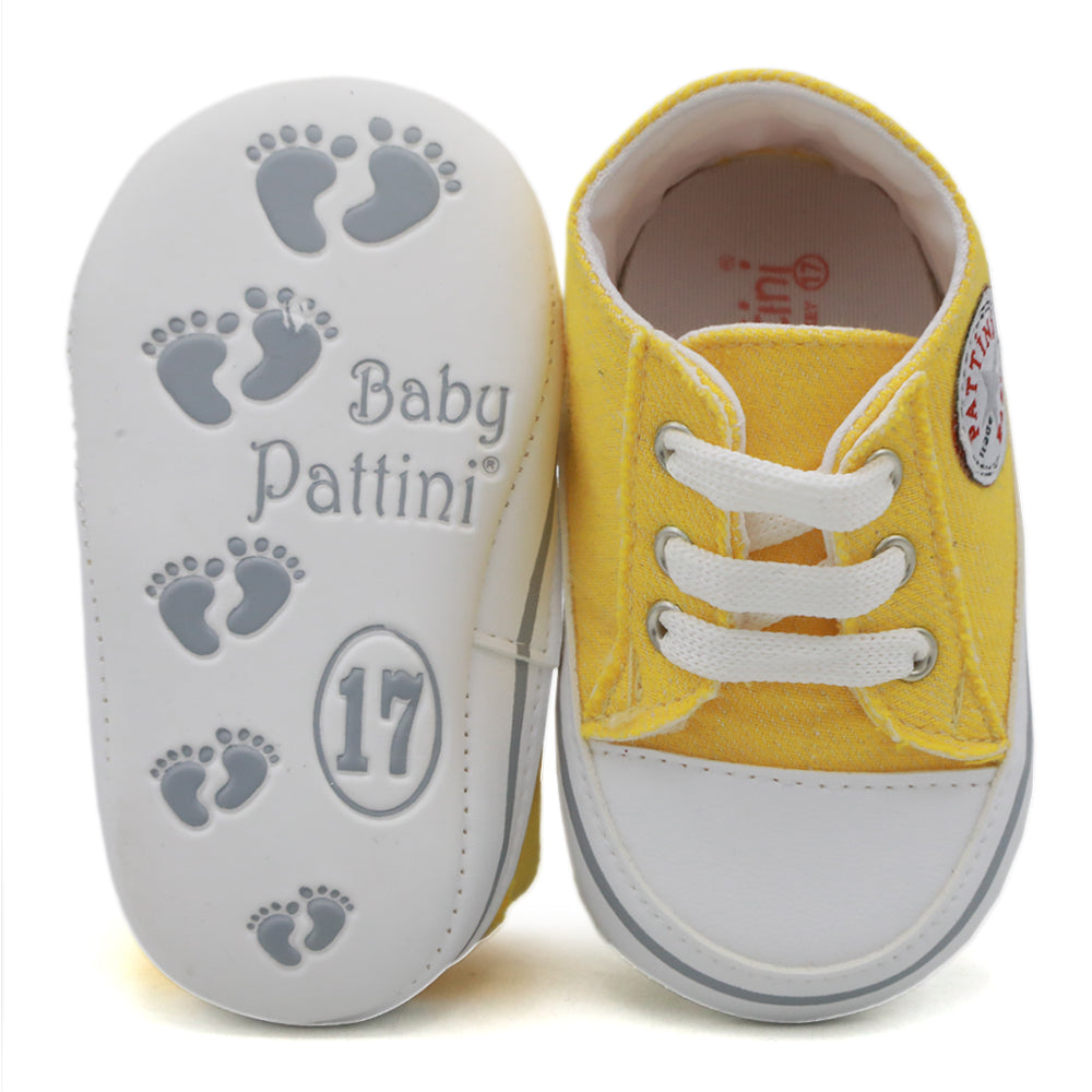 Newborn Boys Booties Shoes - Yellow, Newborn Caps, Shoes & Socks, Chase Value, Chase Value