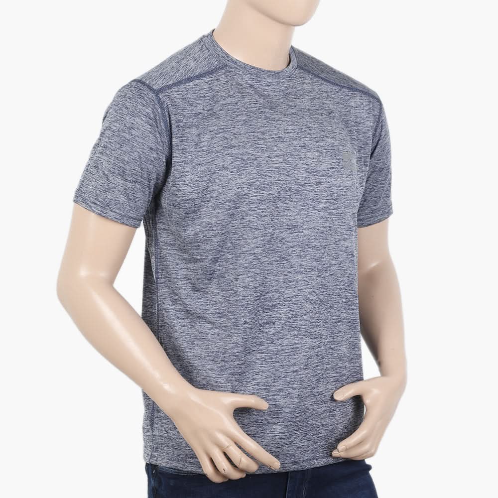 Men's Half Sleeves T-Shirt - Blue, Men's T-Shirts & Polos, Chase Value, Chase Value