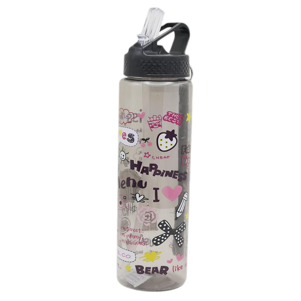 Travel Water Bottle 600 ml - Black, Home & Lifestyle, Glassware & Drinkware, Chase Value, Chase Value