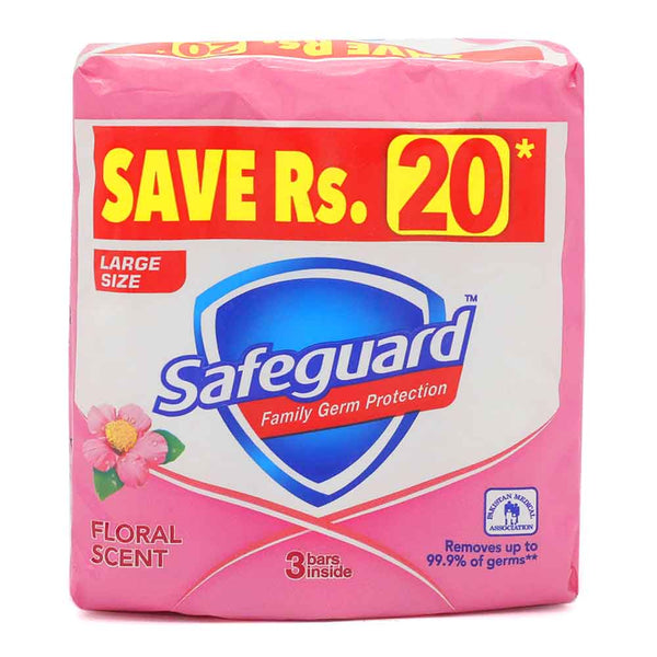 Safeguard Soap 3x - 135gm, Soaps, Safeguard, Chase Value