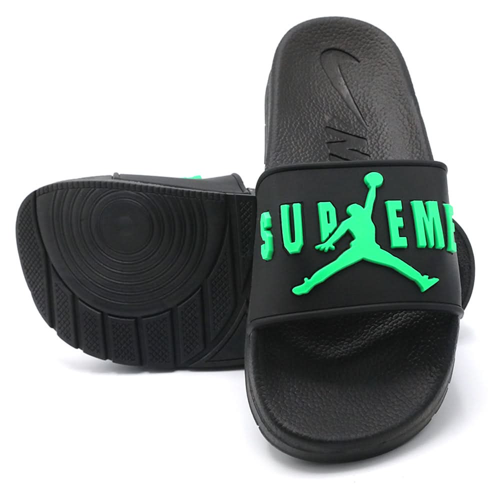 Men's Slider - Green, Men's Slippers, Chase Value, Chase Value