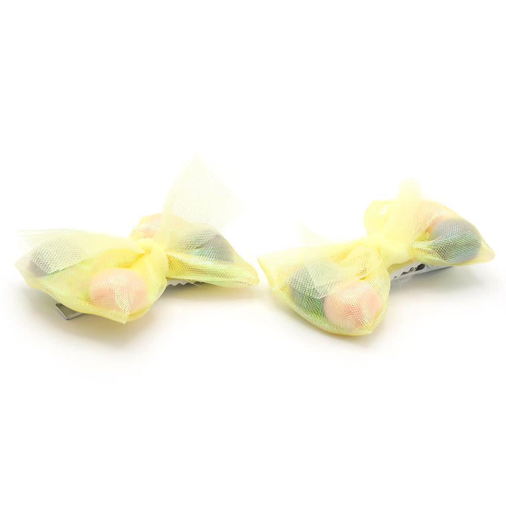 Girls Hair Pin - Yellow, Girls Hair Accessories, Chase Value, Chase Value