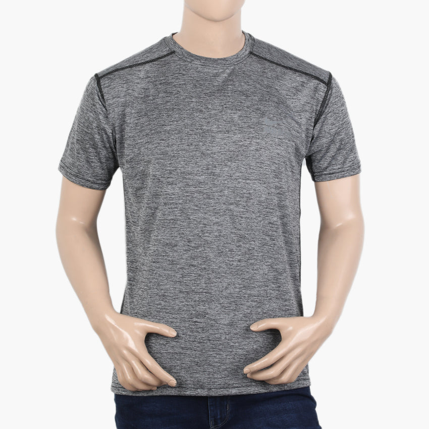 Men's Half Sleeves T-Shirt - Grey, Men's T-Shirts & Polos, Chase Value, Chase Value