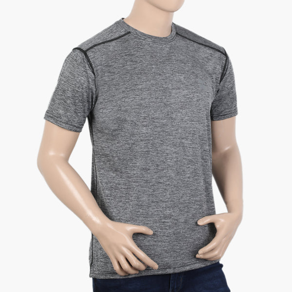 Men's Half Sleeves T-Shirt - Grey, Men's T-Shirts & Polos, Chase Value, Chase Value