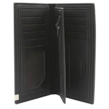 Men's Cheque Book Wallet - Black, Men, Wallets, Chase Value, Chase Value