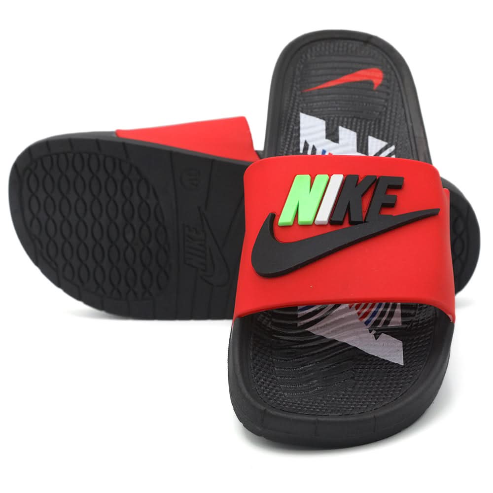 Men's Slider - Red, Men's Slippers, Chase Value, Chase Value
