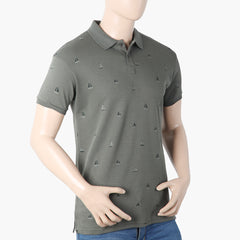 Eminent Men's Half Sleeves Polo T-Shirt - Olive Green, Men's T-Shirts & Polos, Eminent, Chase Value