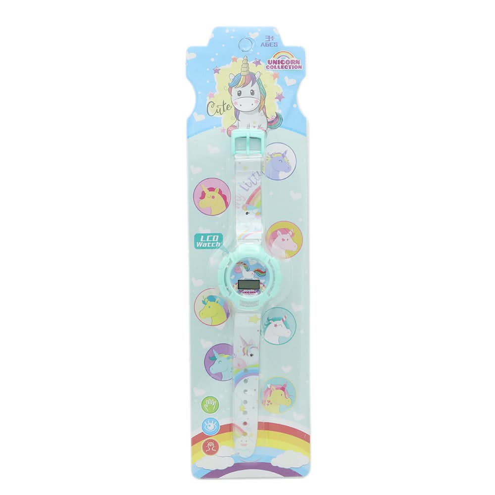 Kids Disco Watch - Cyan, Kids, Boys Watches, Chase Value, Chase Value