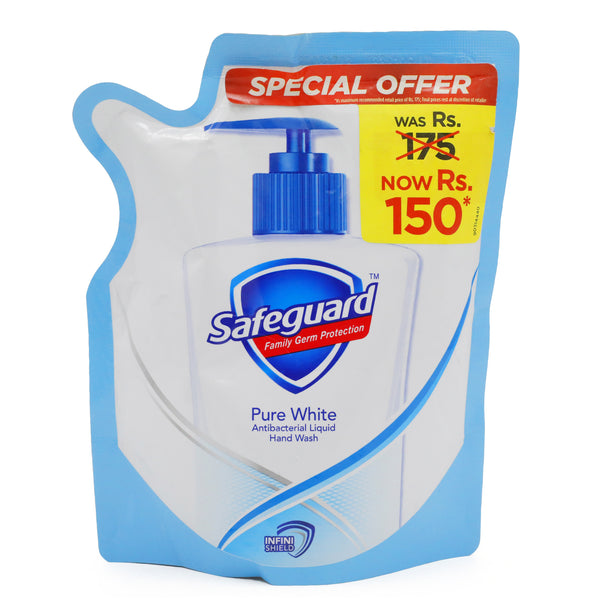 Safeguard Hand Wash Refill Pouch - 180ml, Hand Wash, Safeguard, Chase Value