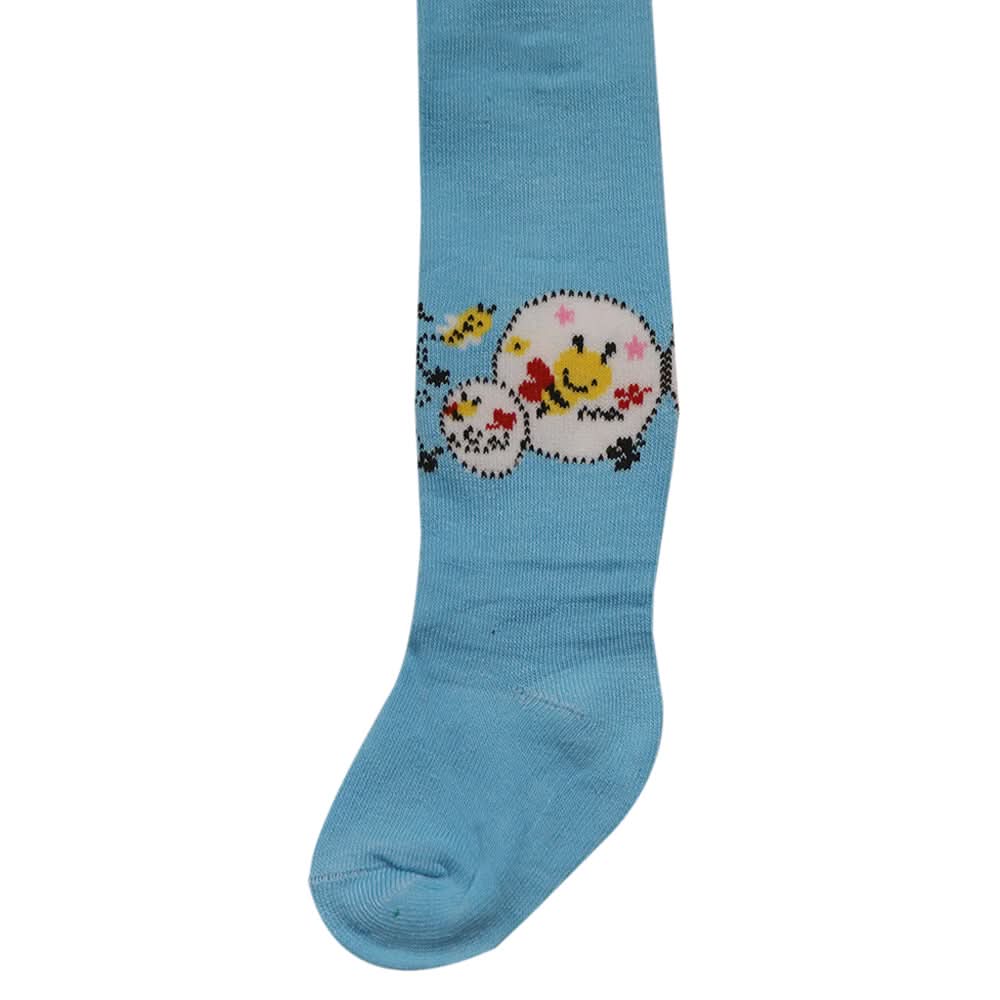 Newborn Baby Girls Legging - Light Blue, Newborn Girls Shorts Skirts & Pants, Chase Value, Chase Value