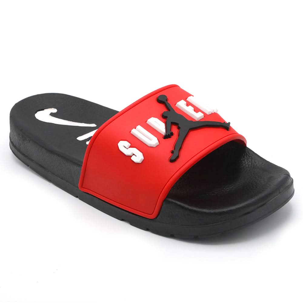 Men's Slider - Red, Men's Slippers, Chase Value, Chase Value