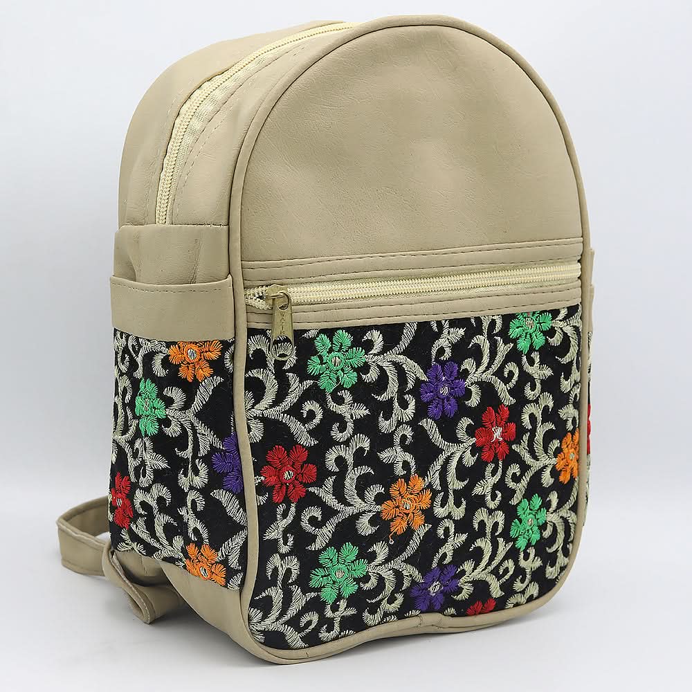 Girls Bagpack ZH 231 - Beige, Kids, Kids Bags, Chase Value, Chase Value