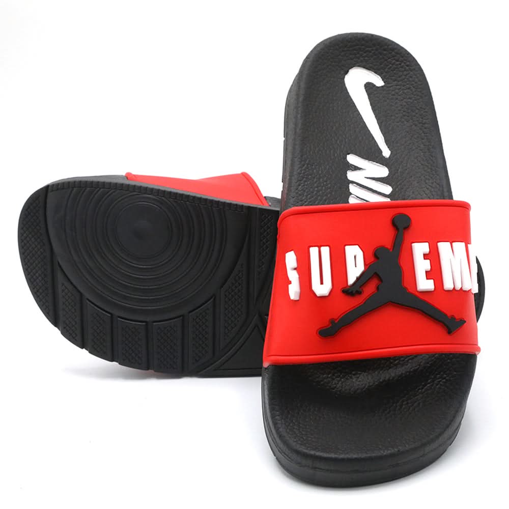 Men's Slider - Red, Men's Slippers, Chase Value, Chase Value