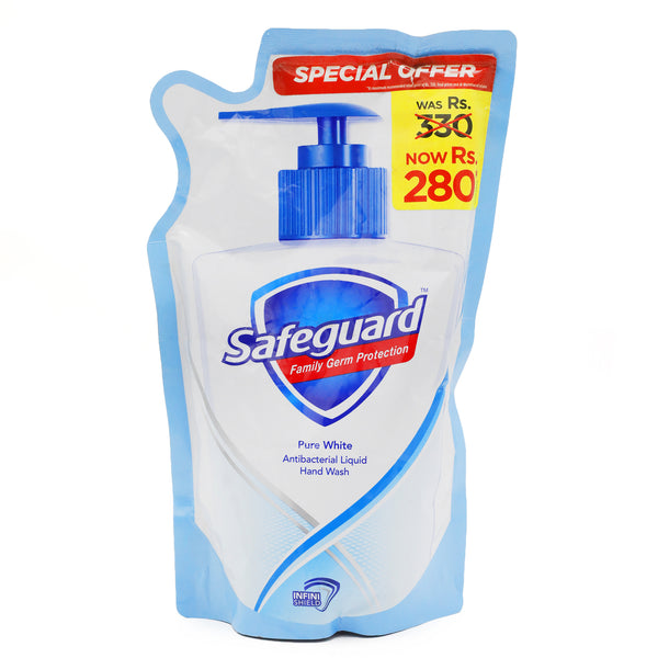 Safeguard Hand Wash Refill Pouch - 375ml, Hand Wash, Safeguard, Chase Value