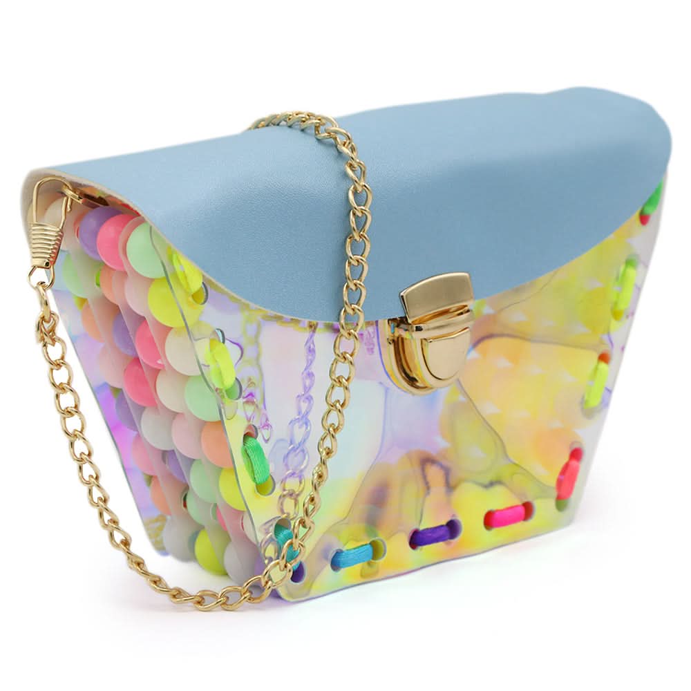 Girls Shoulder Bag - Blue, Kids Bags, Chase Value, Chase Value