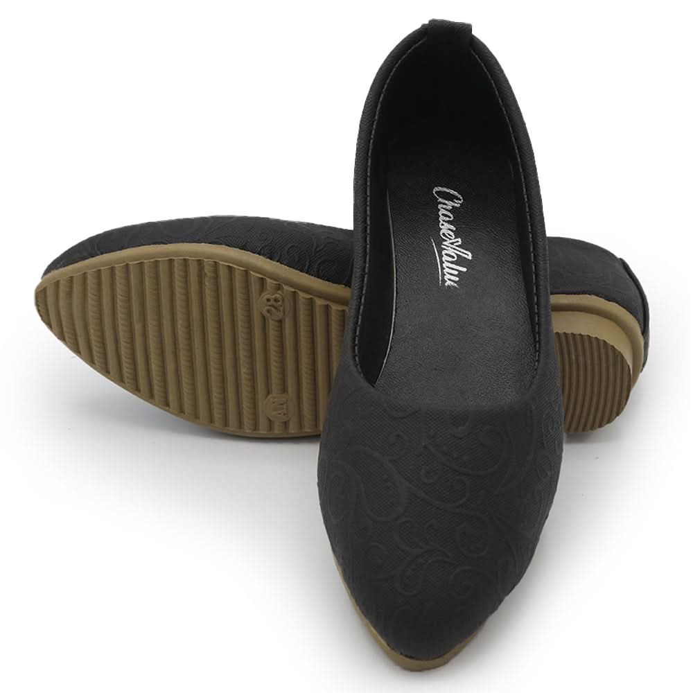 Girls Pumps - Black, Girls Pump, Chase Value, Chase Value