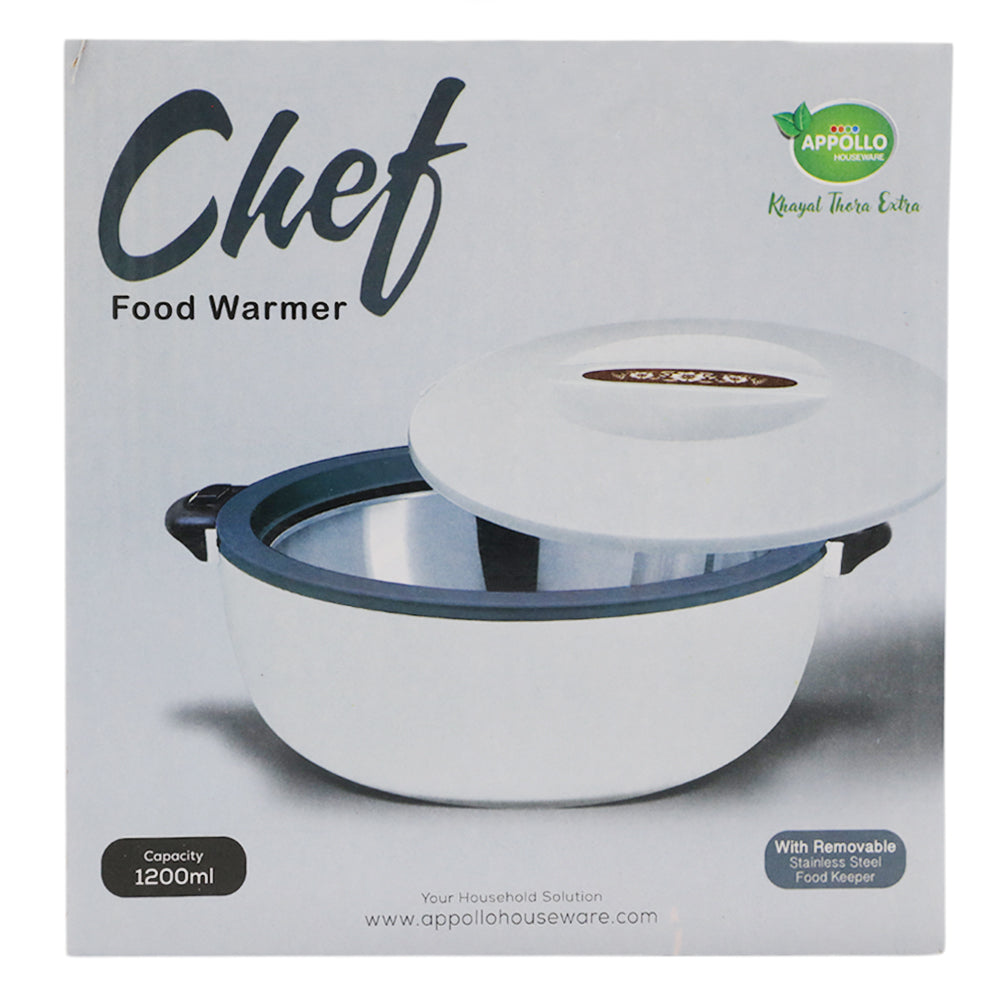 Chef Hotpot 1200ml - Off White, Storage Boxes, Chase Value, Chase Value