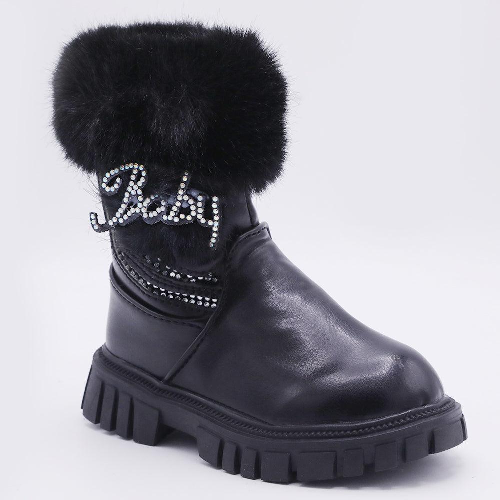 Girls Long Shoes - Black, Girls Sneakers & Shoes, Chase Value, Chase Value