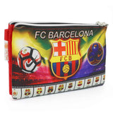 Pencil Pouch Two Zipper - Red, Pencil Boxes & Stationery Sets, Chase Value, Chase Value