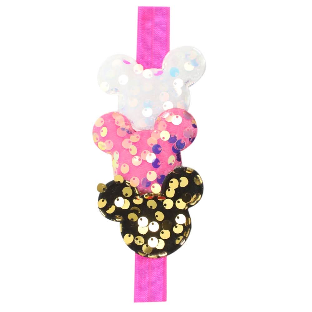 Girls Matha Patti - Dark Pink, Girls Hair Accessories, Chase Value, Chase Value