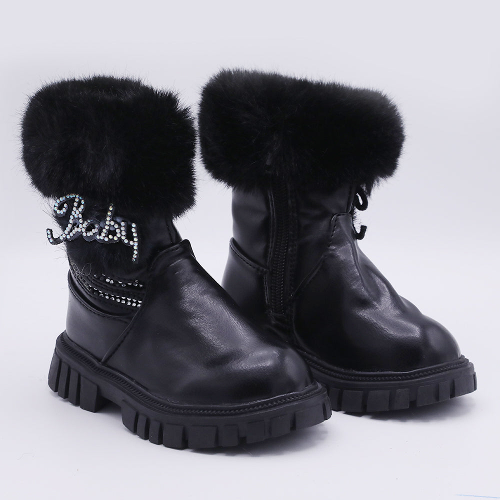 Girls Long Shoes - Black, Girls Sneakers & Shoes, Chase Value, Chase Value