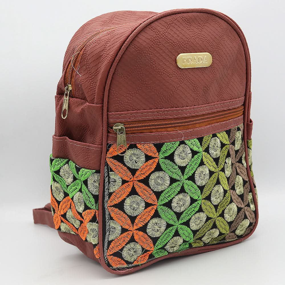 Girls Bagpack ZH 231 - Maroon, Kids, Kids Bags, Chase Value, Chase Value