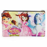 Pencil Pouch Two Zipper - Red, Pencil Boxes & Stationery Sets, Chase Value, Chase Value