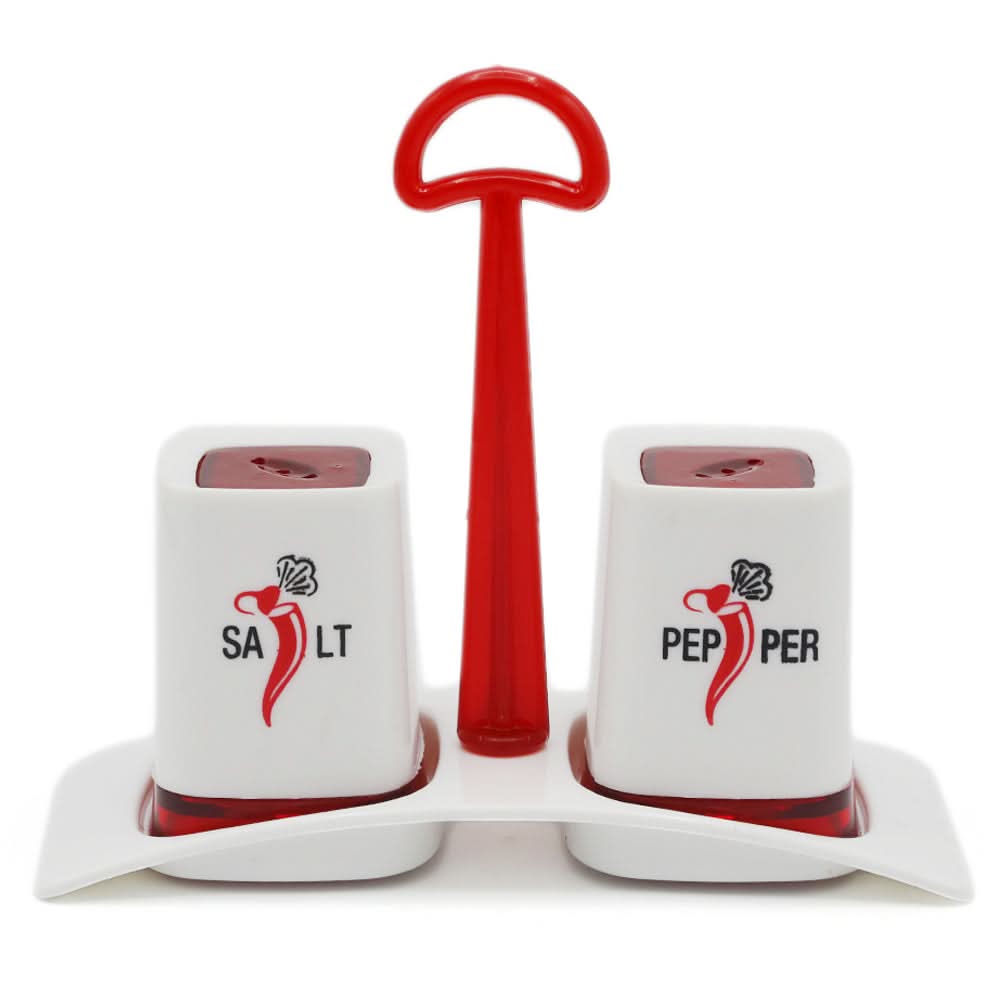 Salt & Pepper Regular Stand - Red, Kitchen Tools & Accessories, Chase Value, Chase Value