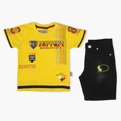 Boys Suit - Yellow, Boys Sets & Suits, Chase Value, Chase Value