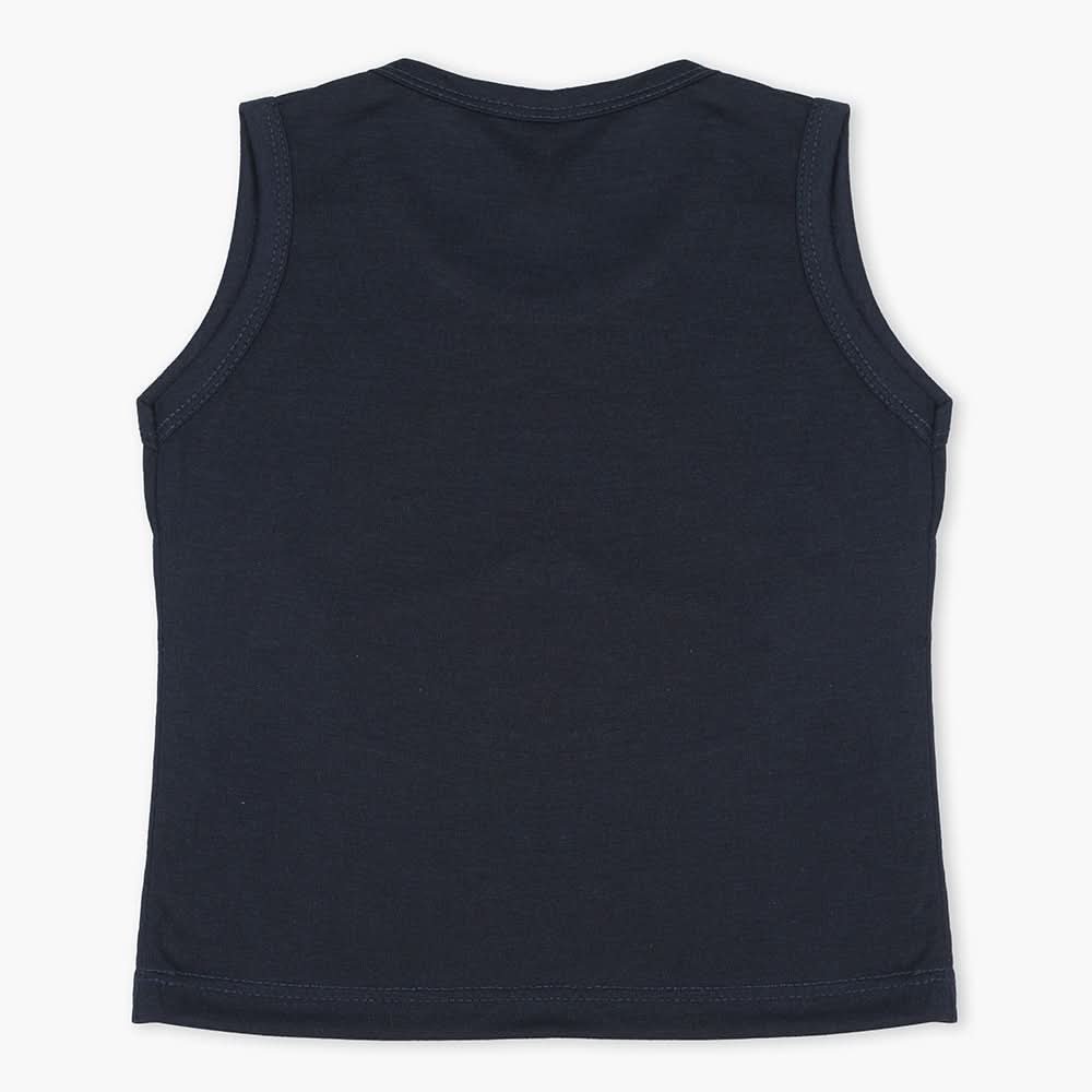 Girls Sando T-Shirt - Navy Blue, Girls T-Shirts, Chase Value, Chase Value