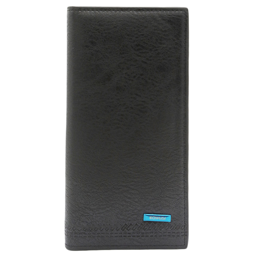 Men's Cheque Book Wallet - Black, Men, Wallets, Chase Value, Chase Value
