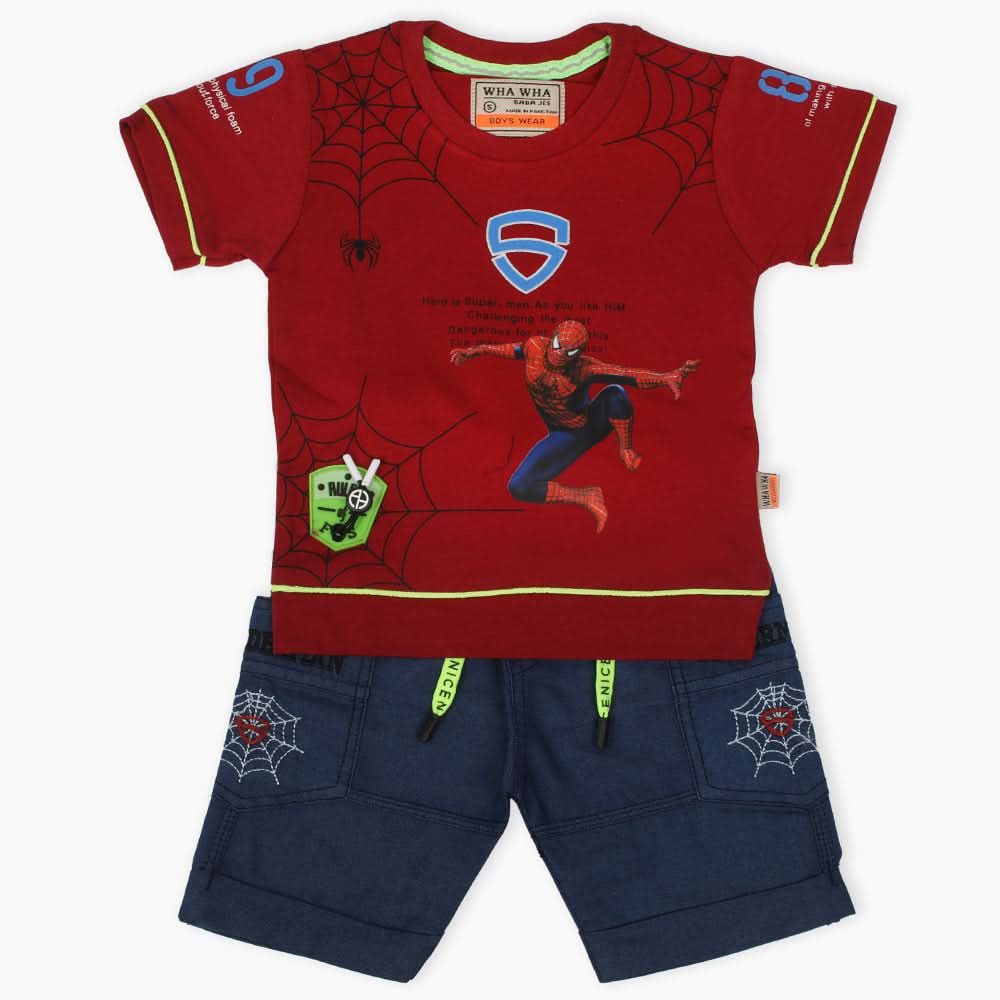 Boys Suit - Maroon, Boys Sets & Suits, Chase Value, Chase Value