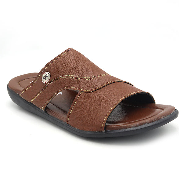 Men's Slippers (A-1) - Brown, Men, Slippers, Chase Value, Chase Value