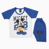Boys Half Sleeves Short Suit - Royal Blue, Boys Sets & Suits, Chase Value, Chase Value