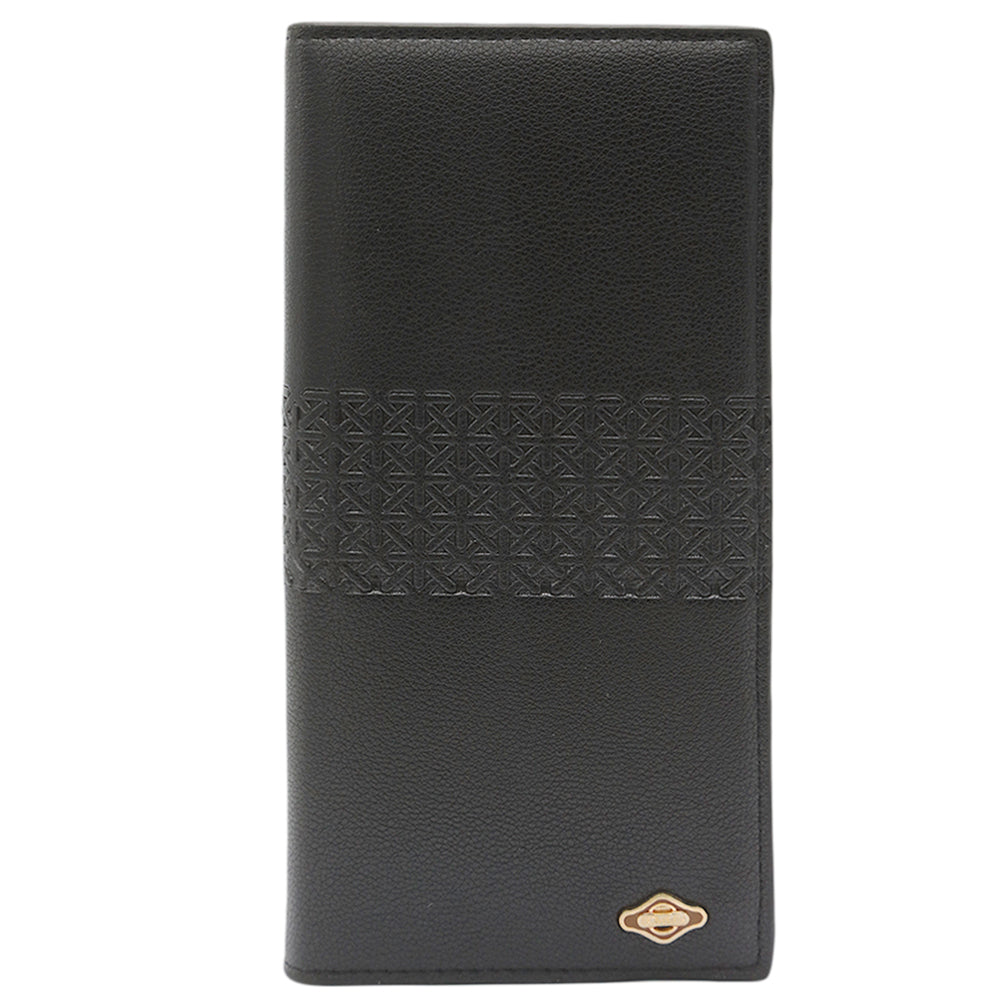 Men's Cheque Book Wallet - Black, Men, Wallets, Chase Value, Chase Value