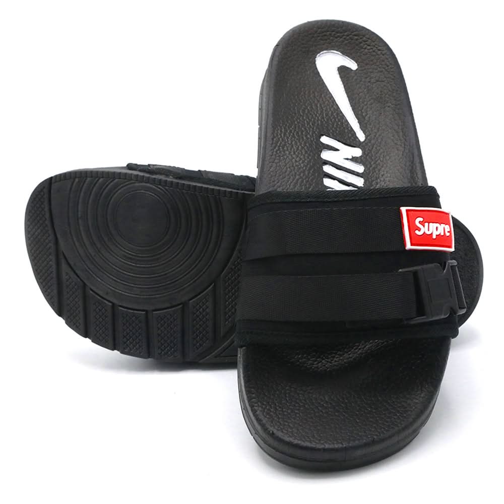 Men's Slider - Black, Men's Slippers, Chase Value, Chase Value