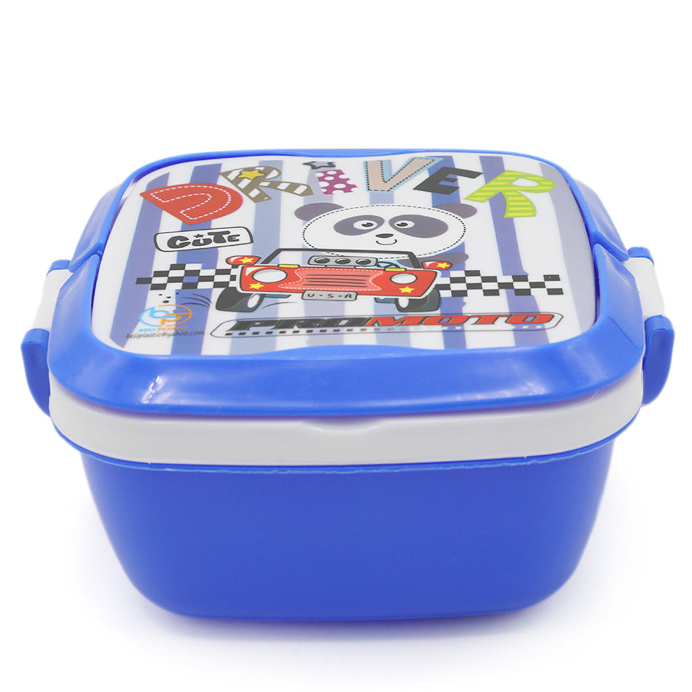 Square Lunch Box - Blue, Kids, Tiffin Boxes And Bottles, Chase Value, Chase Value