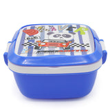 Square Lunch Box - Blue, Kids, Tiffin Boxes And Bottles, Chase Value, Chase Value