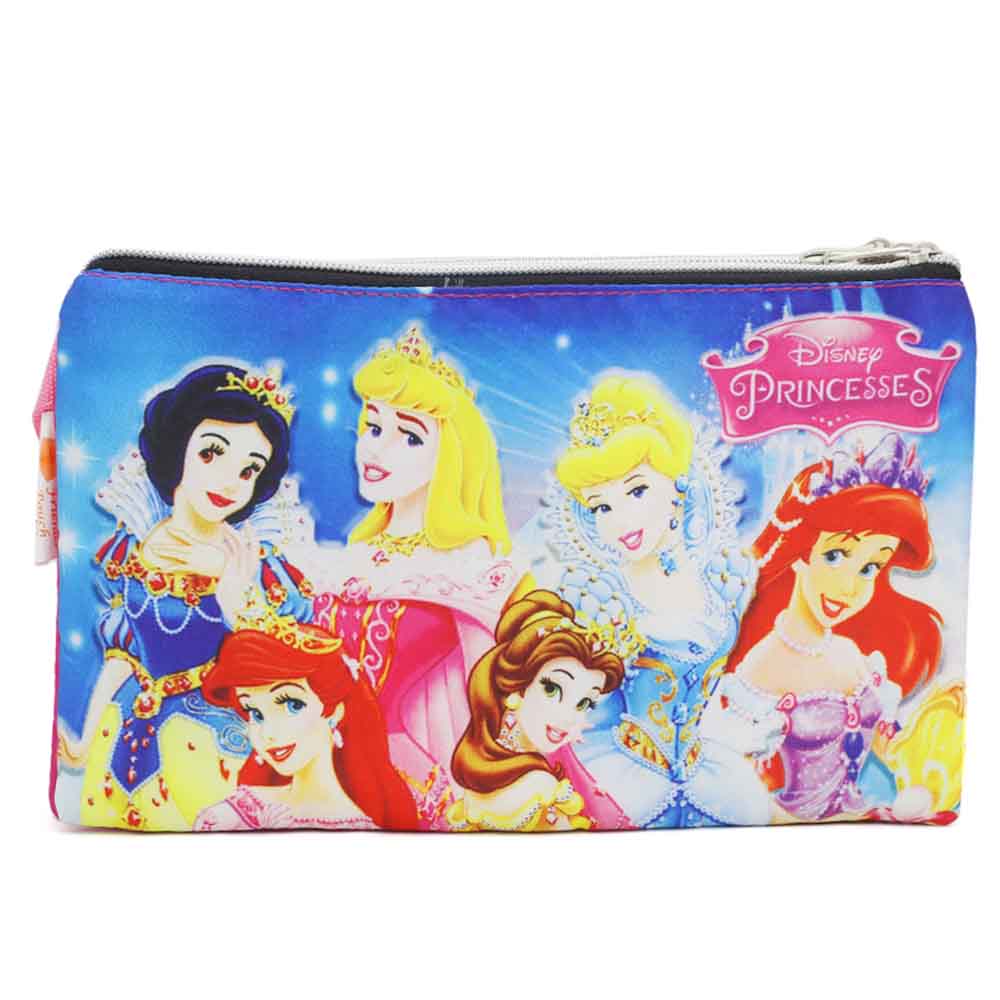 Pencil Pouch Four Zipper - Pink, Pencil Boxes & Stationery Sets, Chase Value, Chase Value