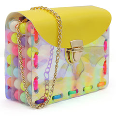 Girls Shoulder Bag - Yellow, Kids, Kids Bags, Chase Value, Chase Value
