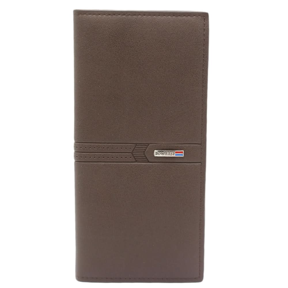 Men's Cheque Book Wallet - Coffee, Men, Wallets, Chase Value, Chase Value