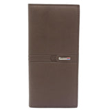 Men's Cheque Book Wallet - Coffee, Men, Wallets, Chase Value, Chase Value