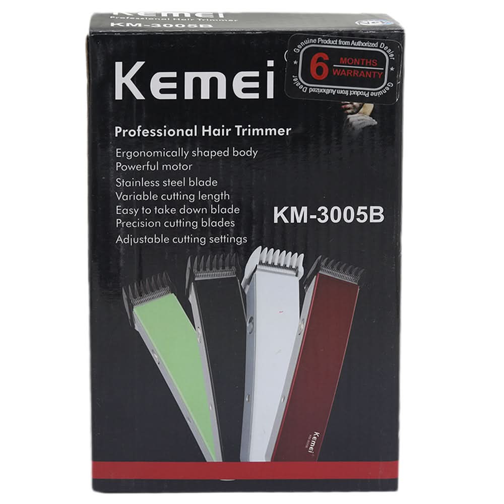 Kemei Hair Trimmer KM-3005B, Home & Lifestyle, Shaver & Trimmers, Kemei, Chase Value