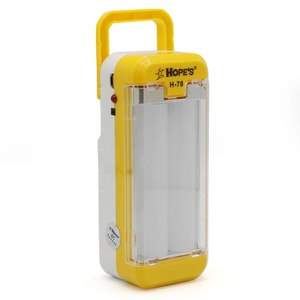 Hope's Emergency Light H-78 - Yellow, Emergency Lights & Torch, Chase Value, Chase Value