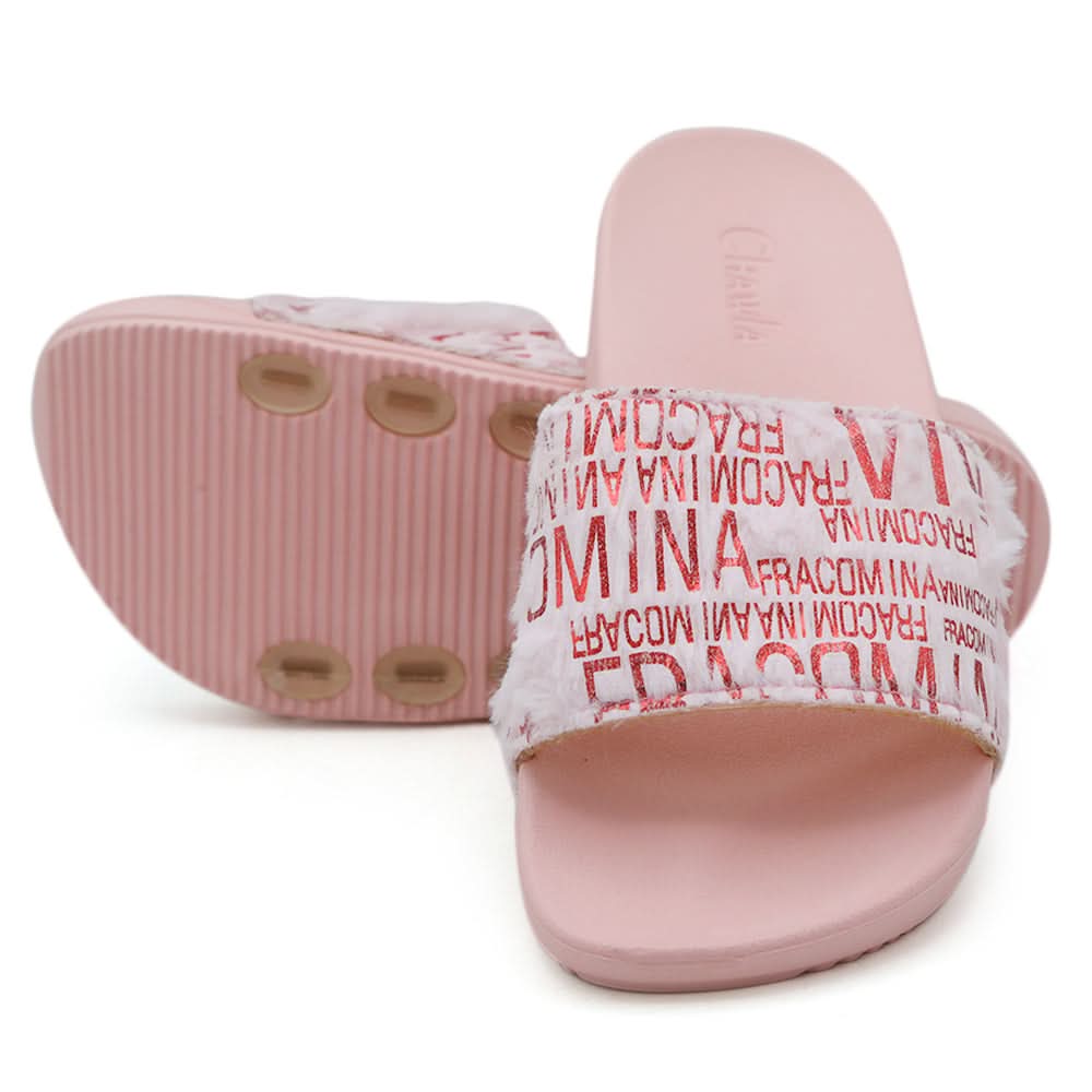 Women's Slider - Pink, Women Slippers, Chase Value, Chase Value