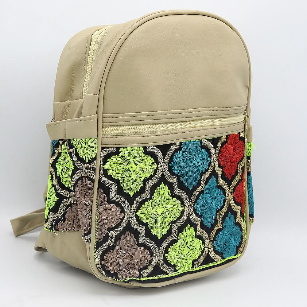 Girls Bagpack ZH 231 - Beige, Kids, Kids Bags, Chase Value, Chase Value