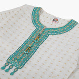 Girls Half Sleeves Suit - Off White, Girls Suits, Chase Value, Chase Value